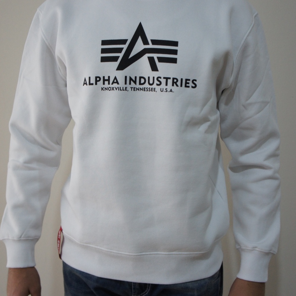 Alpha Industries Basic Pullover Sweater Large
